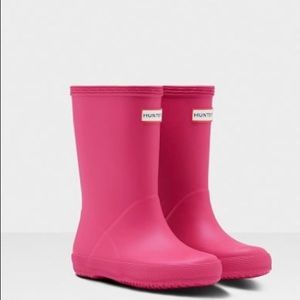 Hunter first classic rain boots toddler girls